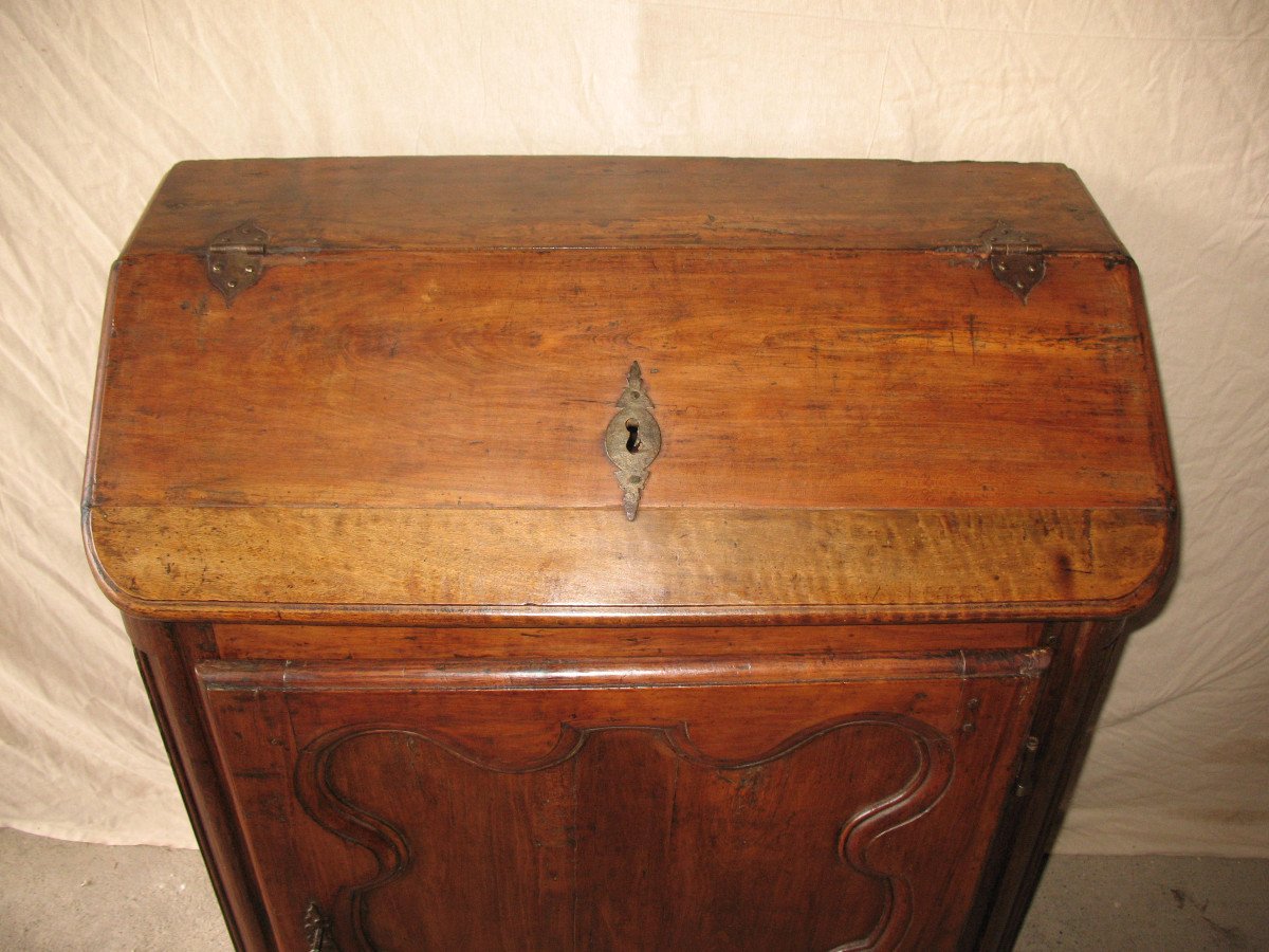 Scriban Back Donkey Or Slope Desk Regency Period In Fruit Wood Origin Périgord 18th-photo-3