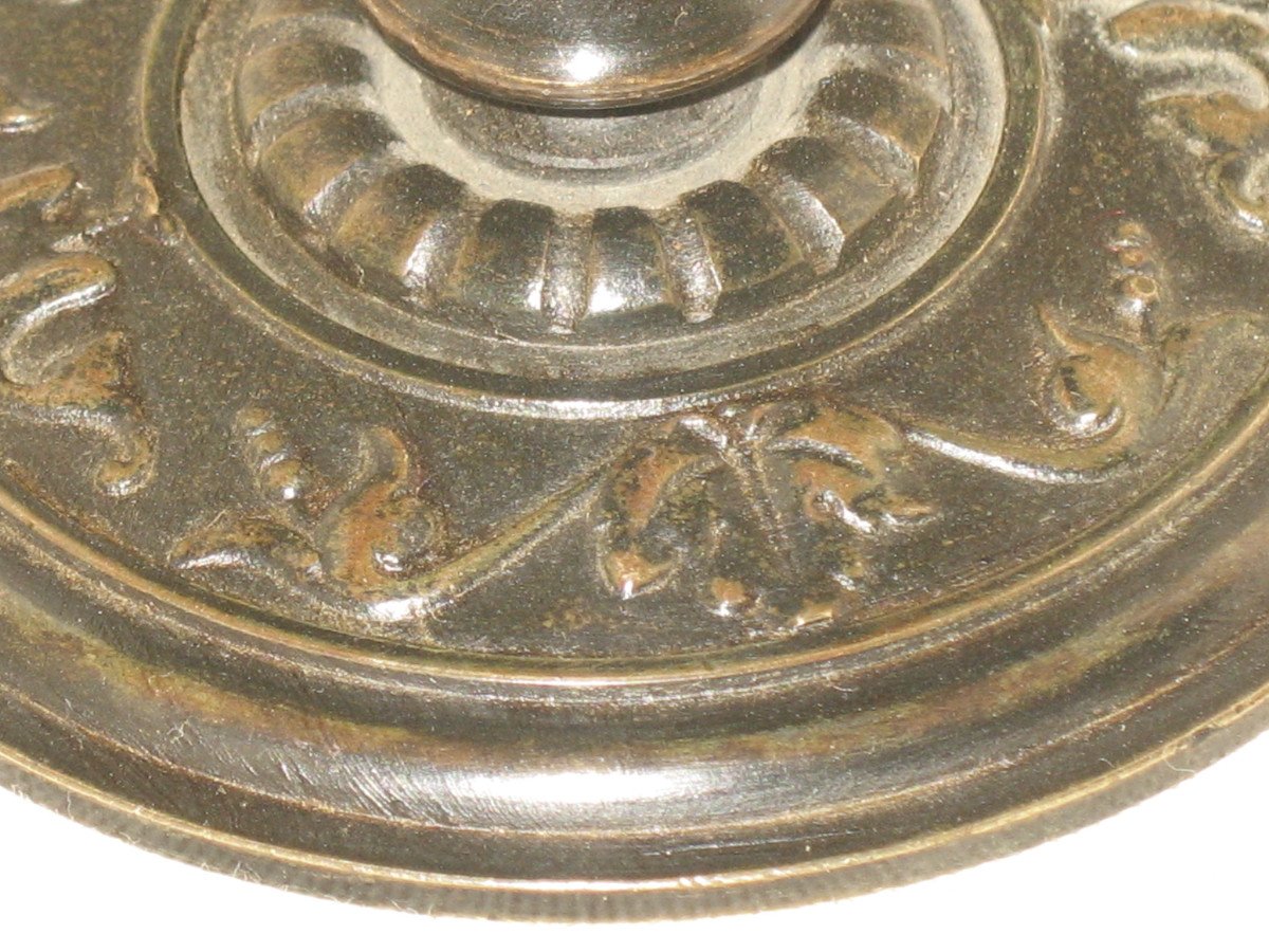 Coupe vide poche à l'antique en bronze patine médaille  époque 19ème-photo-5