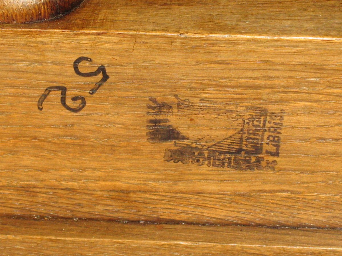 Octagonal Balustrade In Louis XIII Style Oak, 19th Century-photo-7