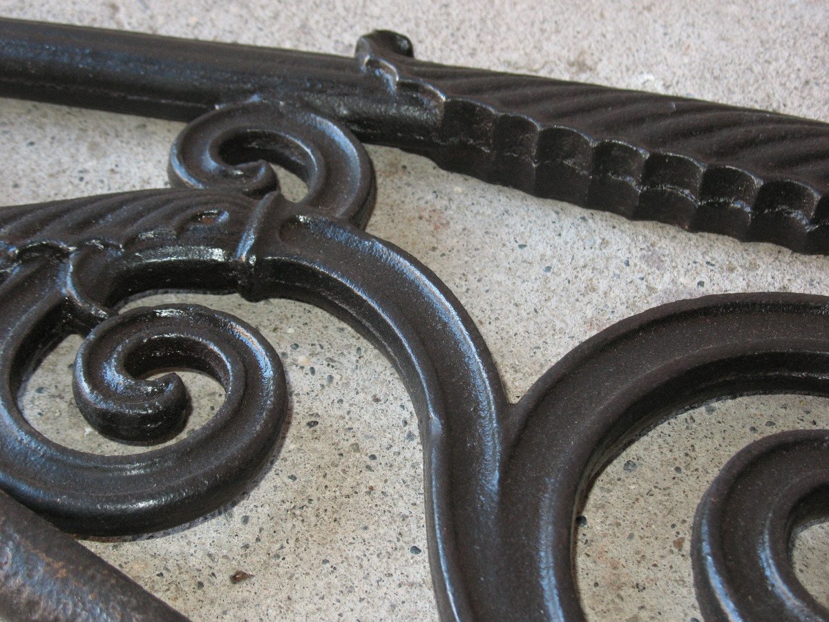 Gallows Sign Holder For Cast Iron Lantern, 19th Century-photo-3