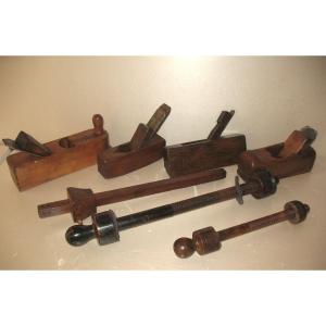 Collection Of Luthier And Cabinetmaker Tools From The 19th Century