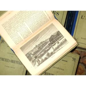 Collection Of 69 Books On The French Departments By A. Joanne