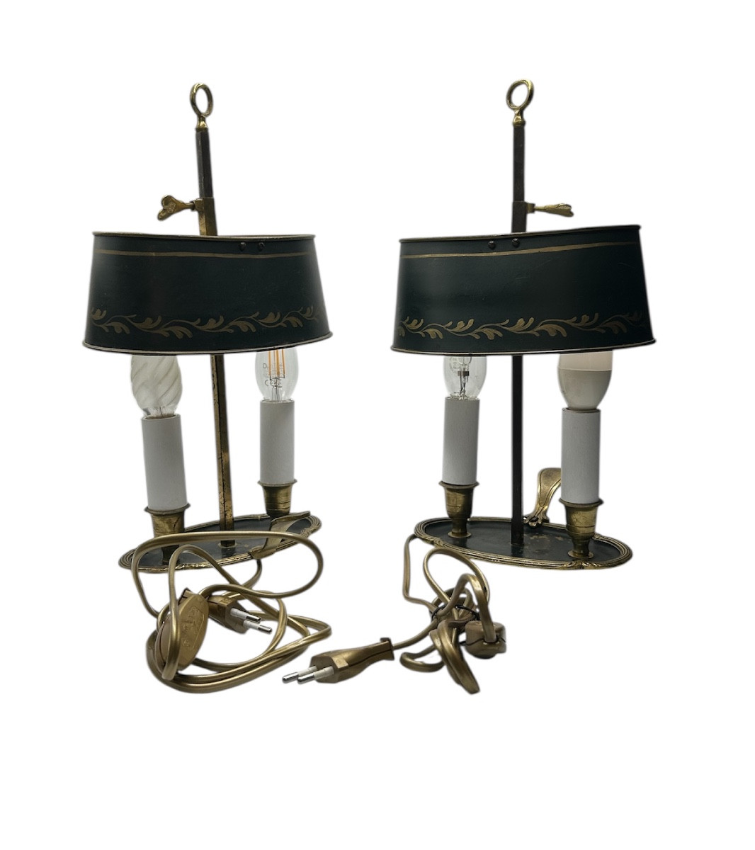 Pair Of Hot Water Bottle Lamps