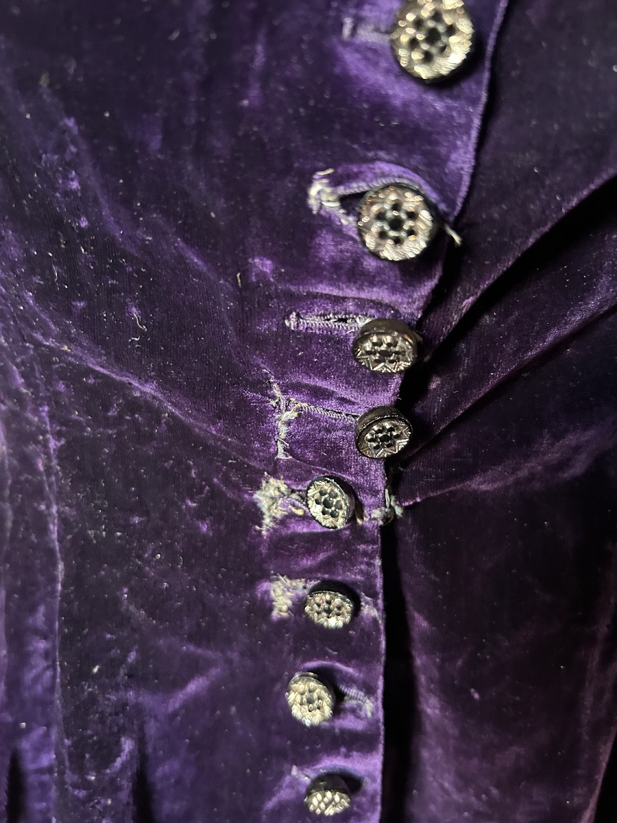 Caraco velours de soie-photo-4