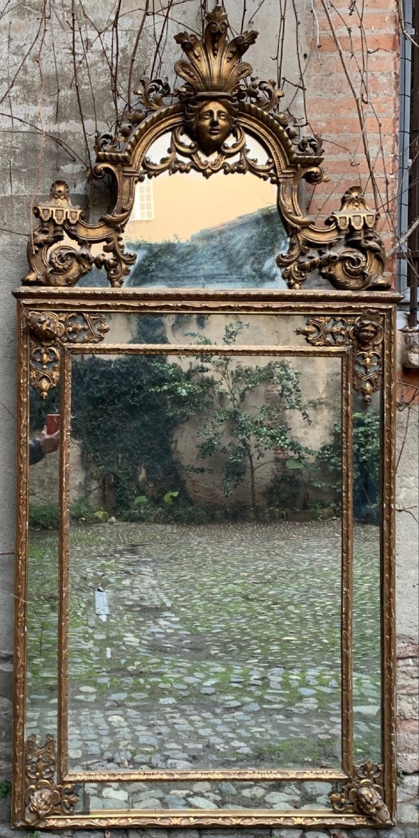 Large Regency Style Mirror