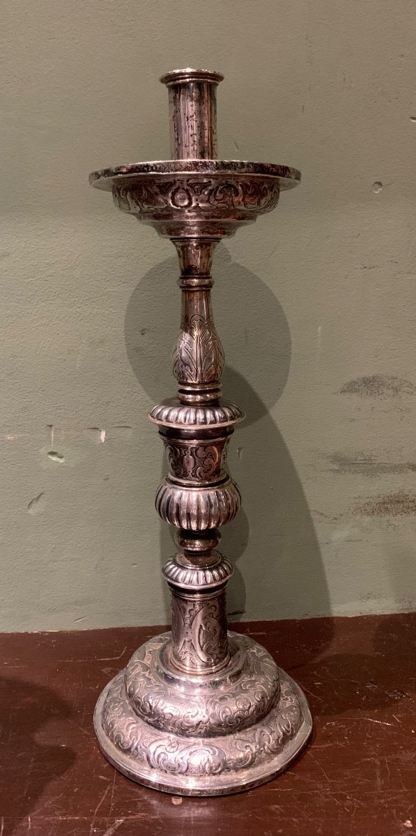 Pair Of Silver Candlesticks-photo-1