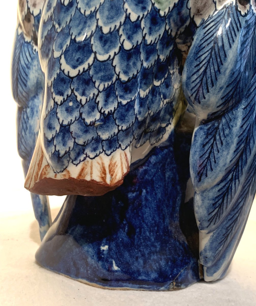 Delft Polychrome Parrot-photo-2
