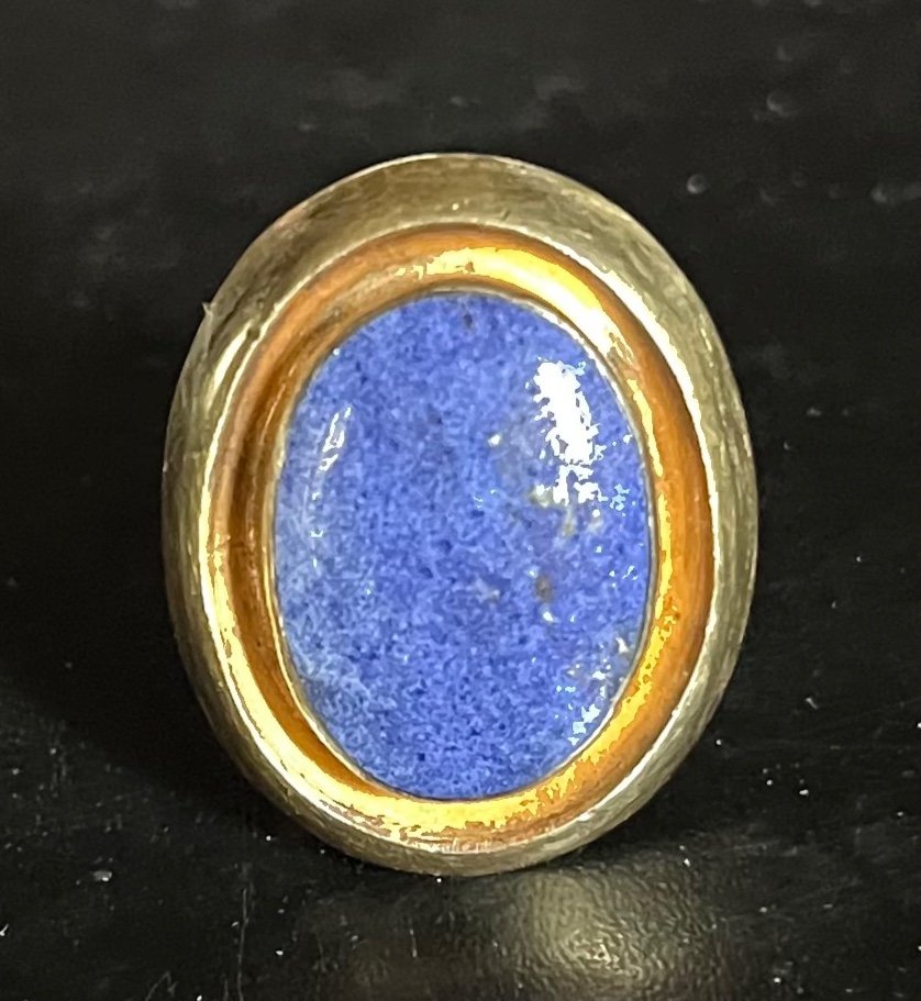 Bague Vermeil Et Lapis Lazuli Par Goudji