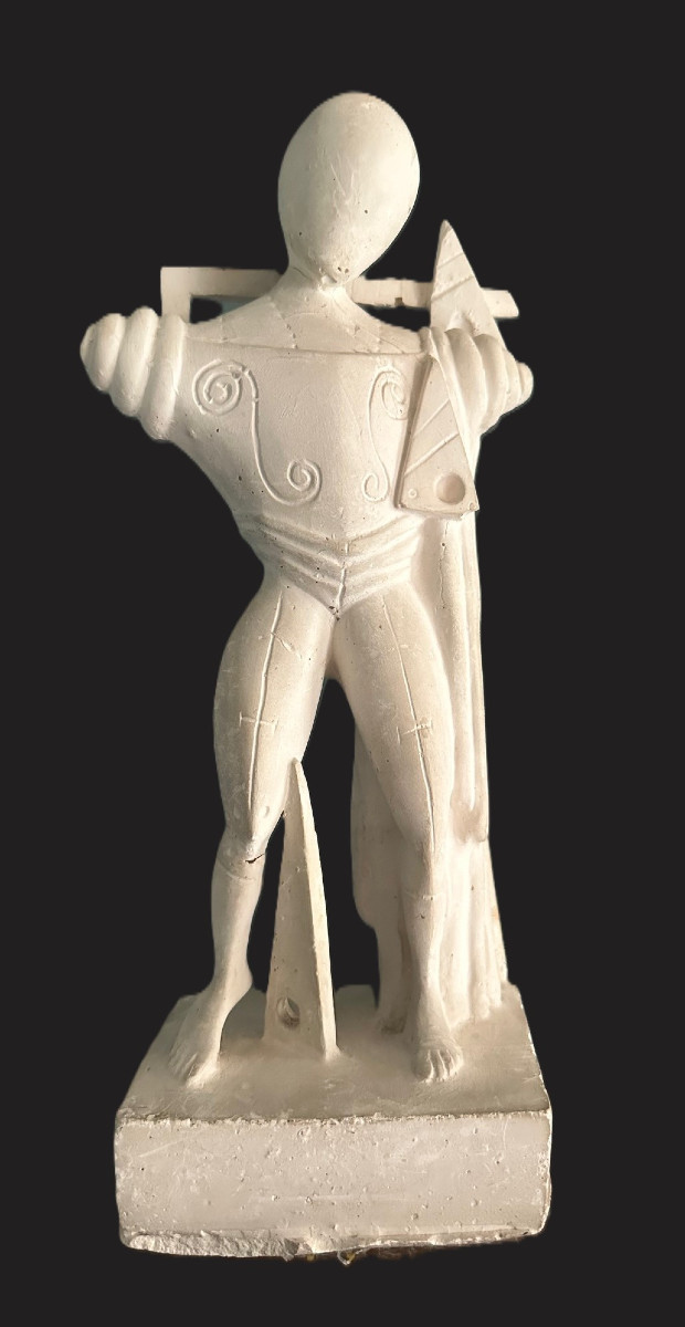 De Chirico Plaster Sculpture-photo-4