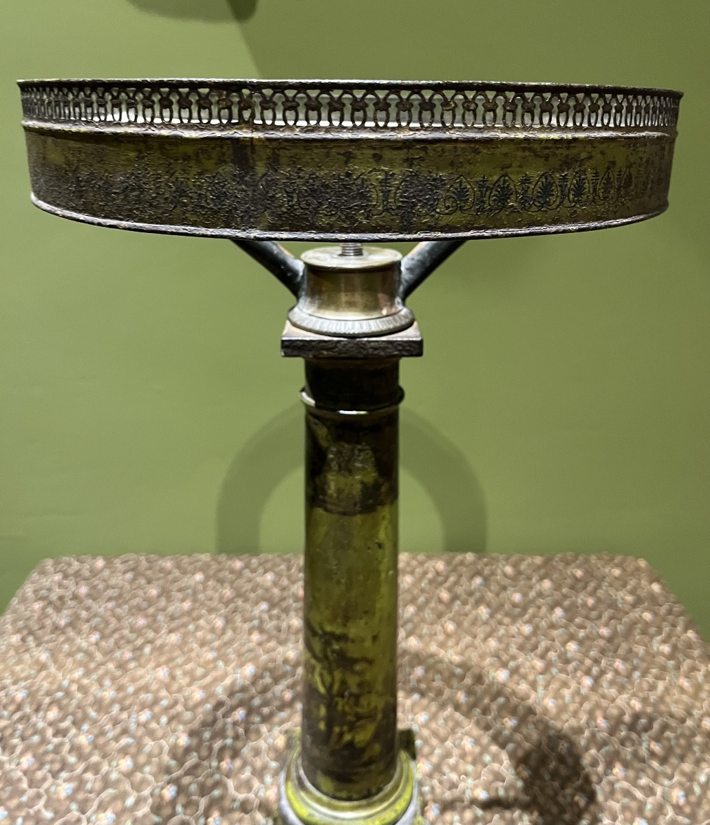 Lampe Carcel en Tôle Peinte 19ème -photo-4