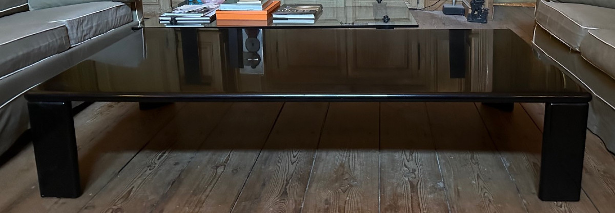 Table Basse En Bois Laqué Par Takahama 
