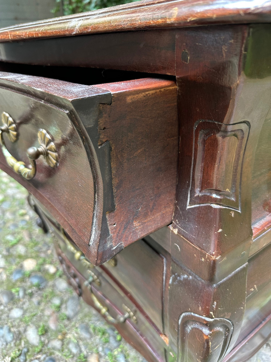 Mahogany Chest Of Drawers-photo-2