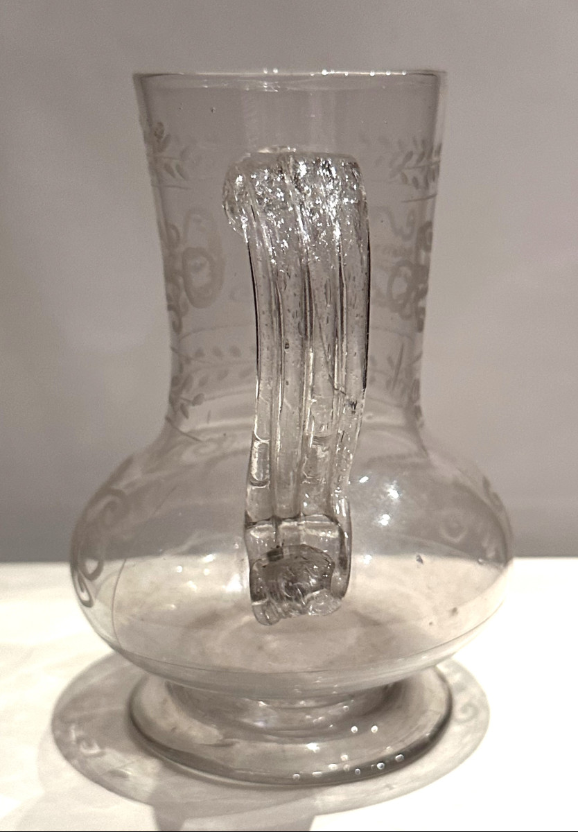 Verseuse verre XVIIIème-photo-3
