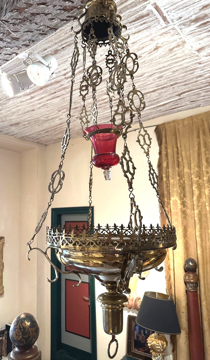 Lampe votive XVIIème siècle-photo-1