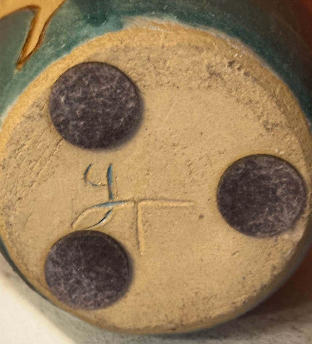 Ovoid Ceramic Vase-photo-4