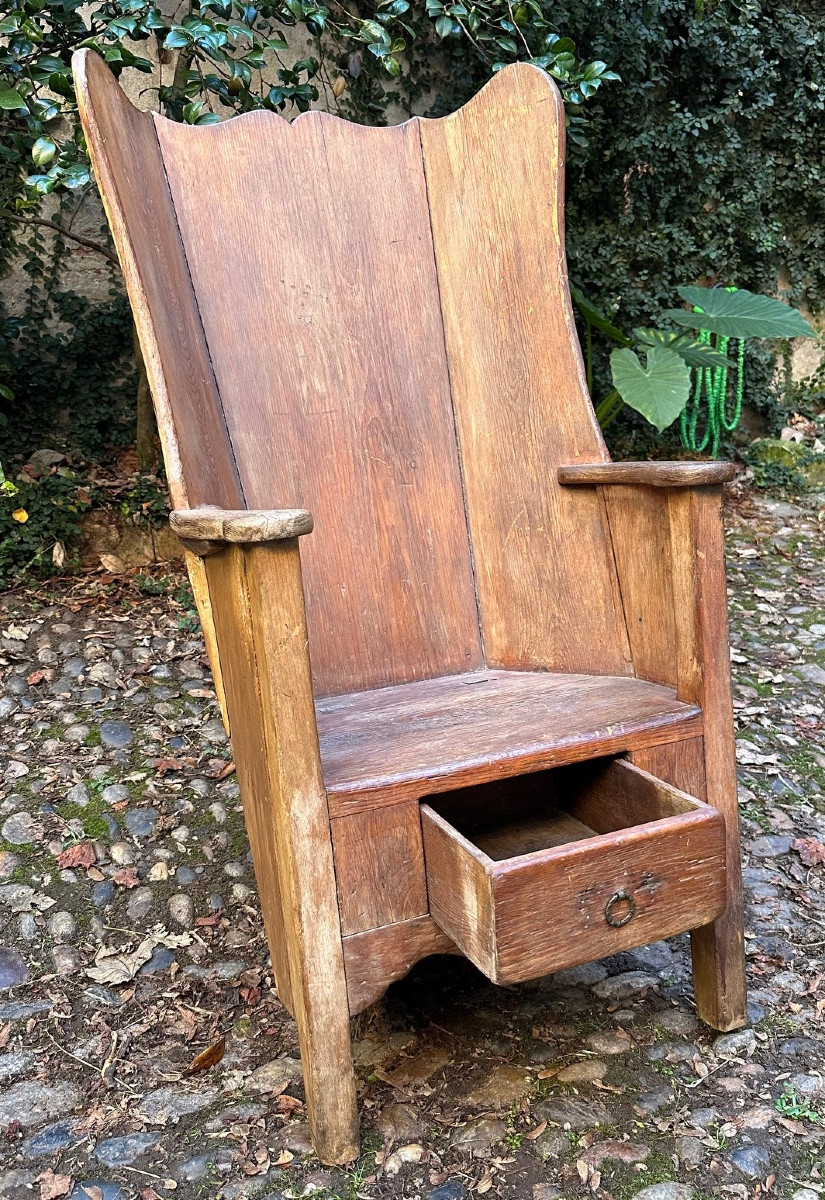 Lambing Chair, 19th Century-photo-1