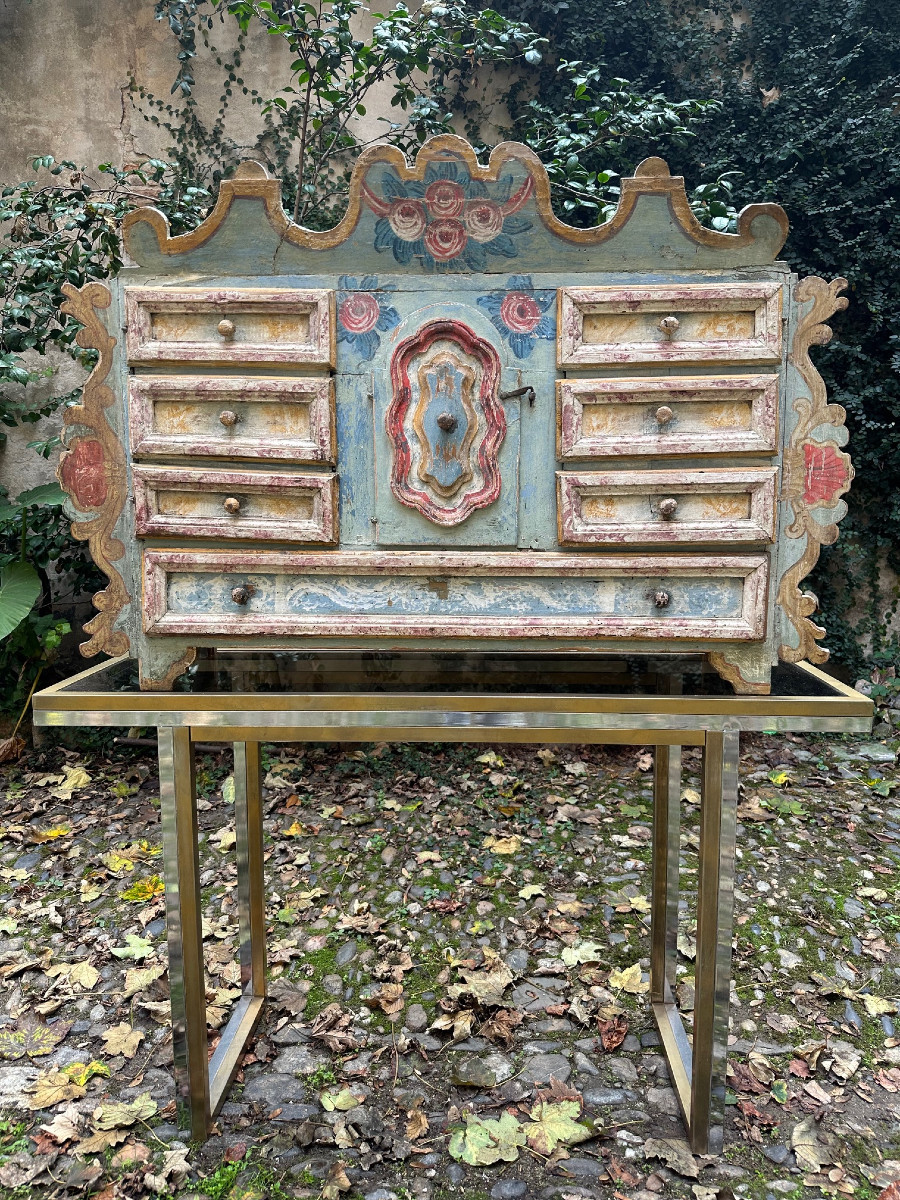 Paire de cabinets d'herboristerie-photo-2