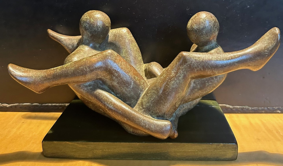 Bronze Sculpture By Patricia Rowland-photo-3