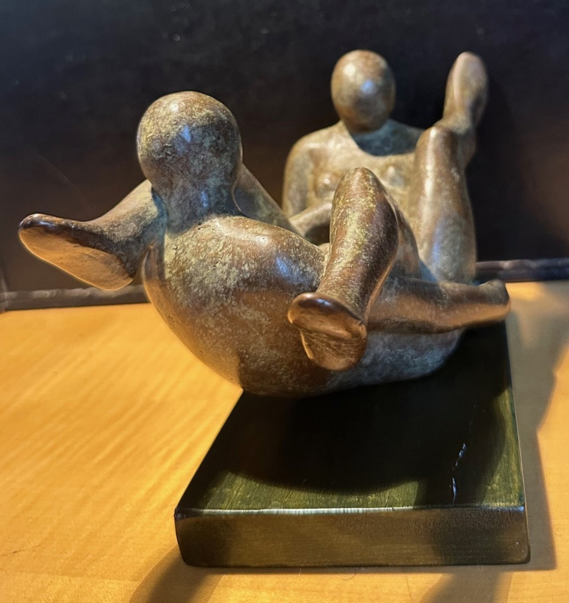 Bronze Sculpture By Patricia Rowland-photo-2