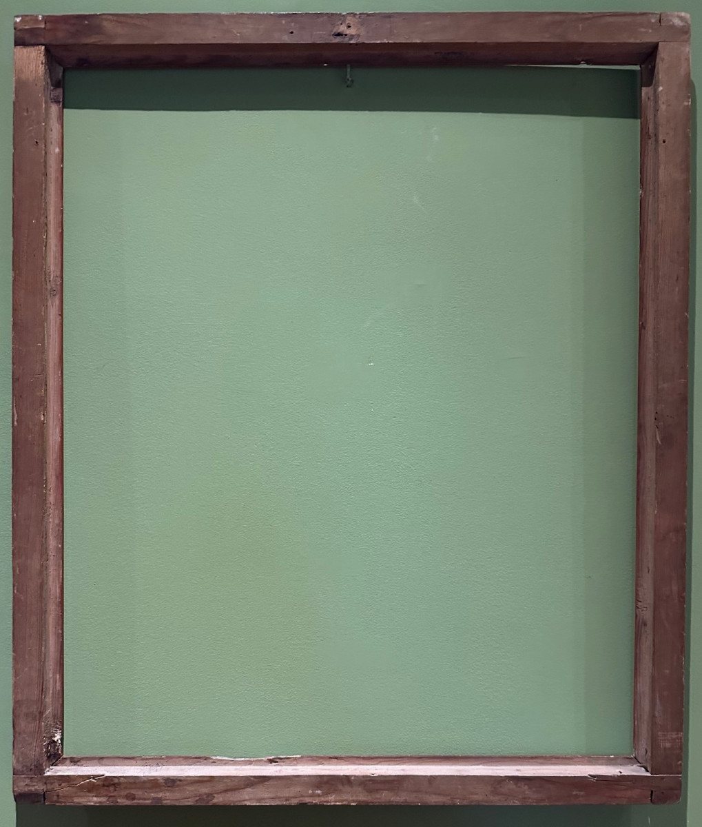 18th Century Lacquered Wooden Frame-photo-4