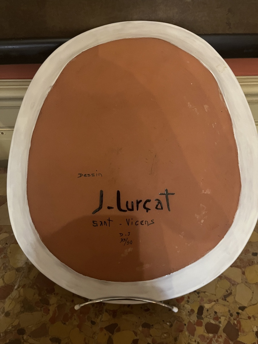 Plat céramique Lurçat -photo-2
