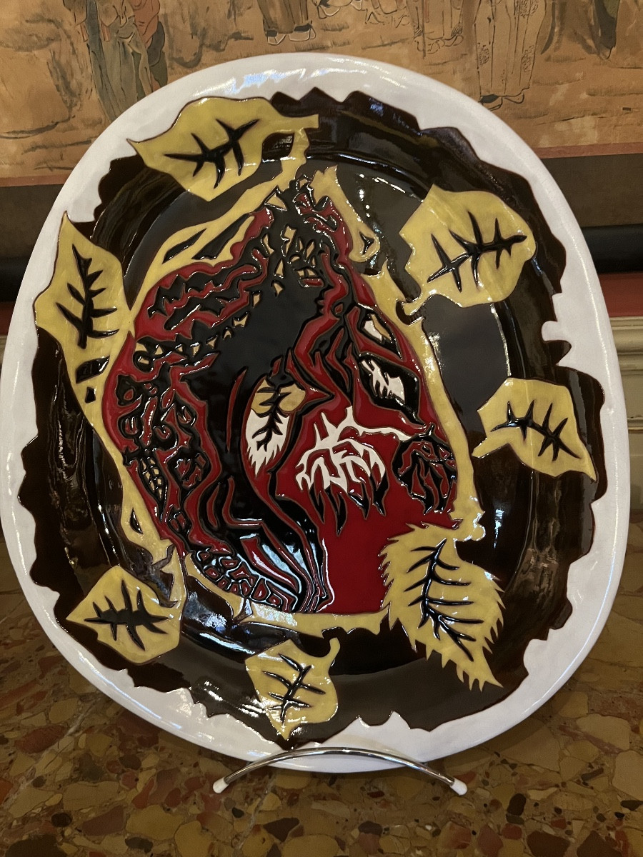 Plat céramique Lurçat 