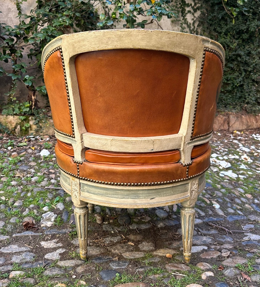 Louis XVI Office Chair-photo-4