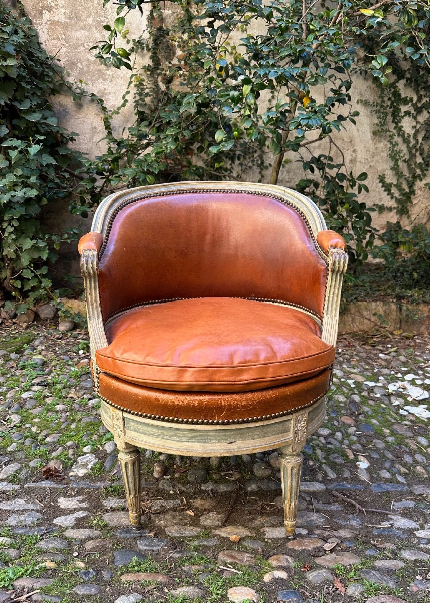 Louis XVI Office Chair-photo-3