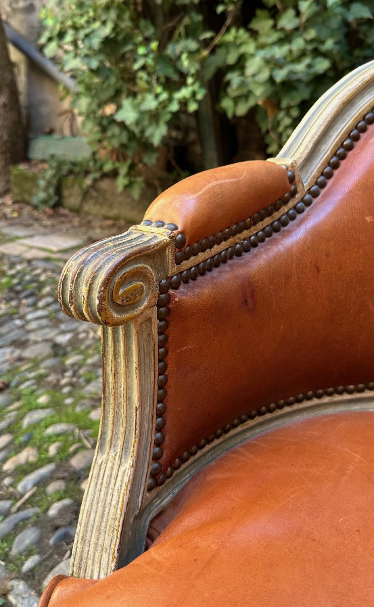 Louis XVI Office Chair-photo-2