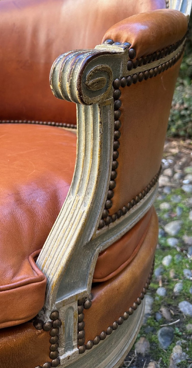 Louis XVI Office Chair-photo-3