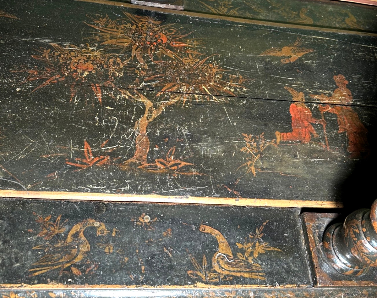 Louis XIV Lacquer Cabinet-photo-3