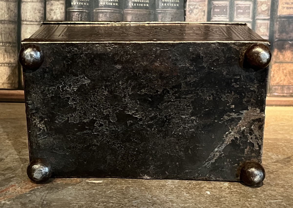 Coffret en fer gravé Nüremberg -photo-8