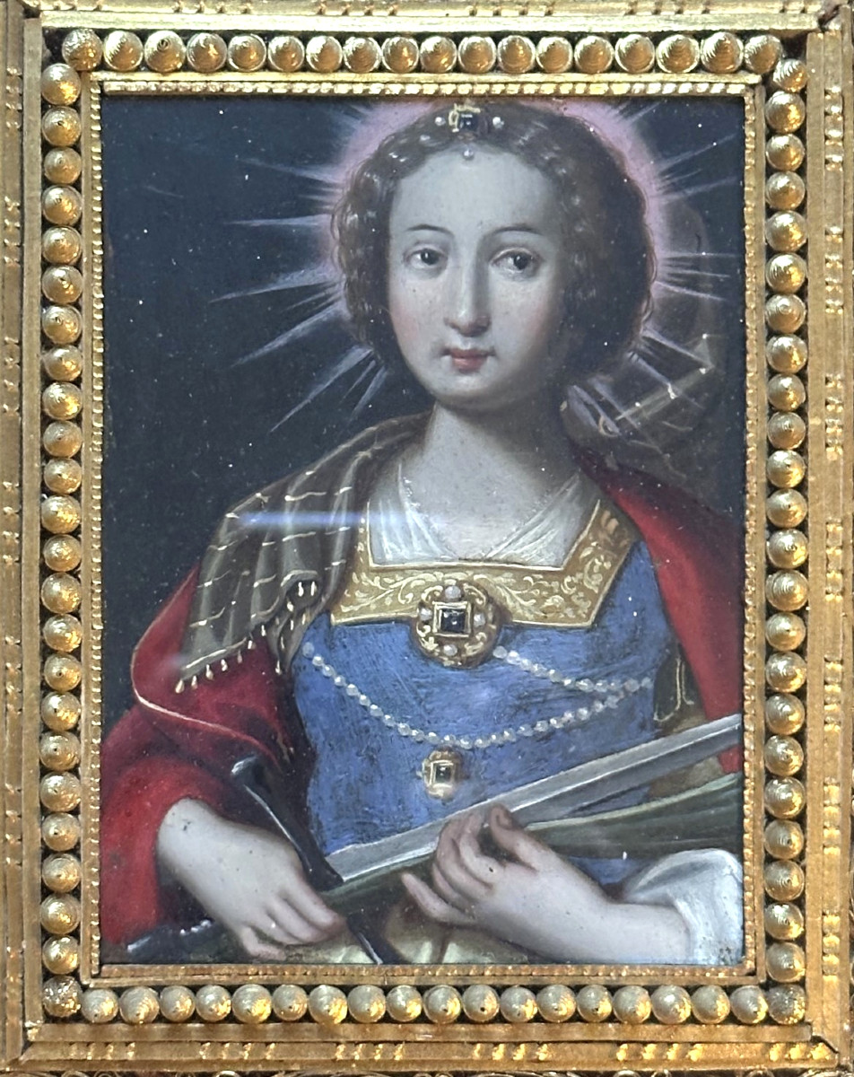18th-century Paper Filigrees Reliquary-photo-3