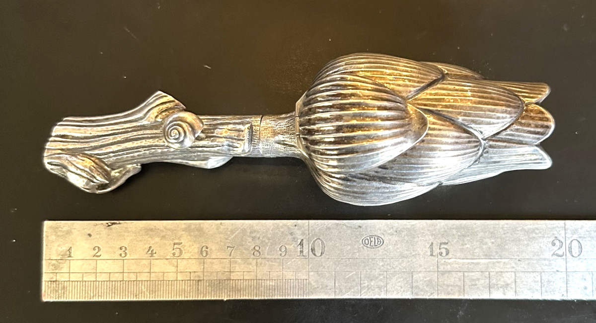 Silver Artichoke Pepper Mill By Missiaglia-photo-2