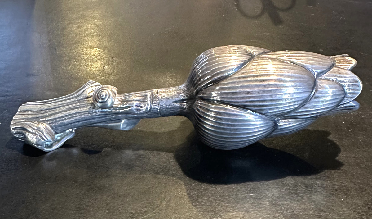Silver Artichoke Pepper Mill By Missiaglia