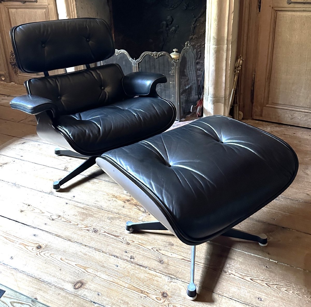 Charles Eames Armchair And Ottoman