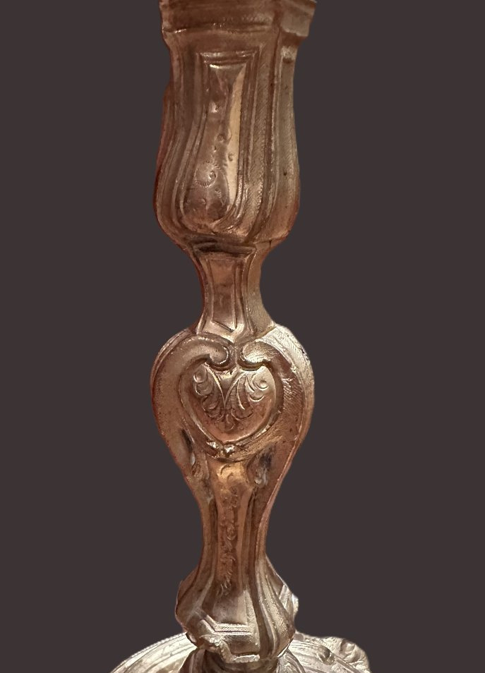 Pair Of Louis XV Candlesticks-photo-1