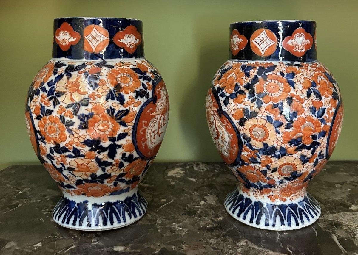 Pair Of Imari Vases-photo-2