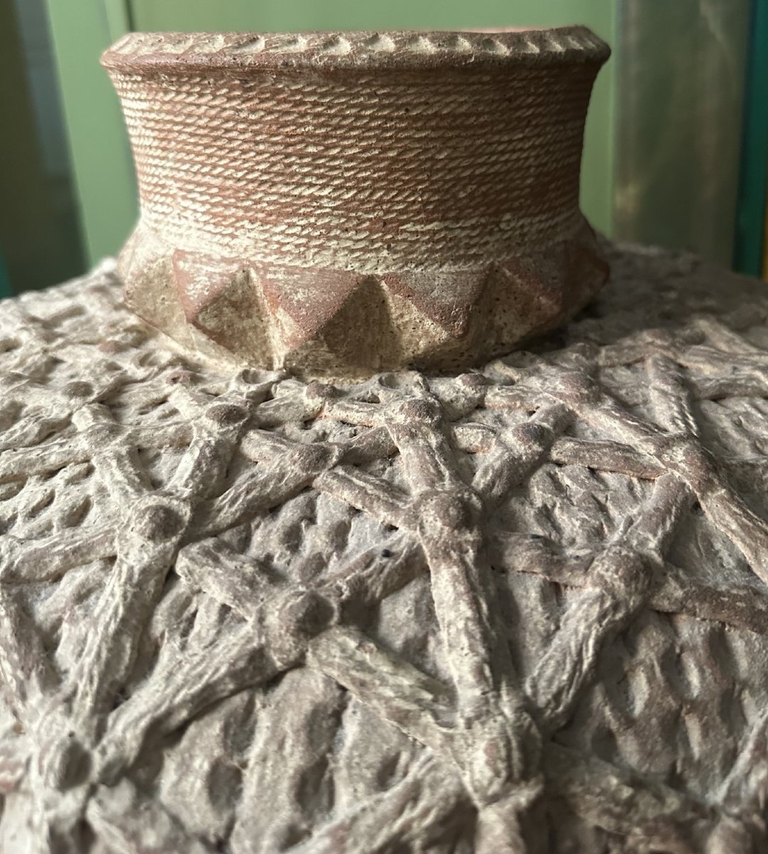Terracotta Lamp Base By Jouhanneau-photo-4
