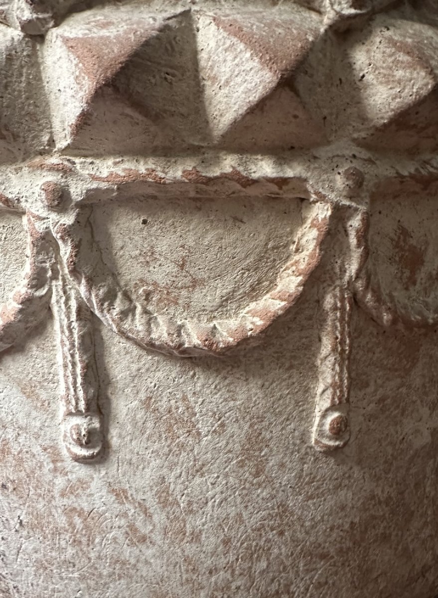Terracotta Lamp Base By Jouhanneau-photo-2