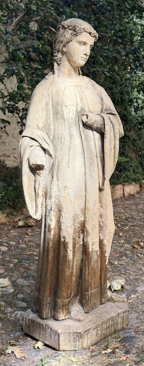Terracotta Sculpture Of Ceres-photo-2
