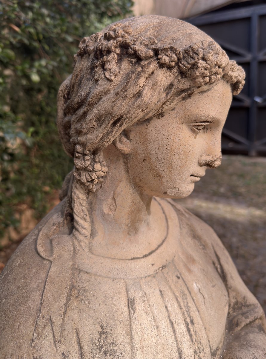 Terracotta Sculpture Of Ceres-photo-1