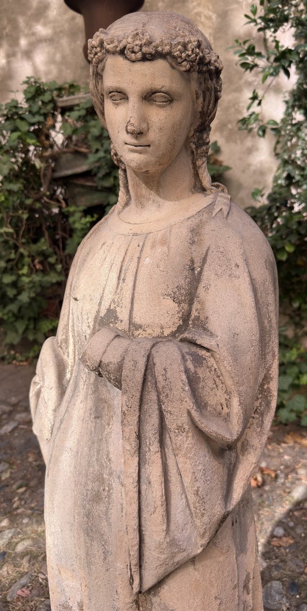 Terracotta Sculpture Of Ceres-photo-2