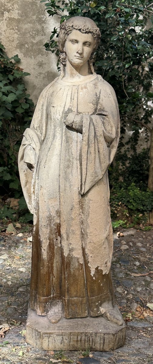 Terracotta Sculpture Of Ceres