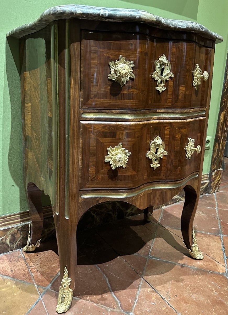 Commode sauteuse Louis XV-photo-3