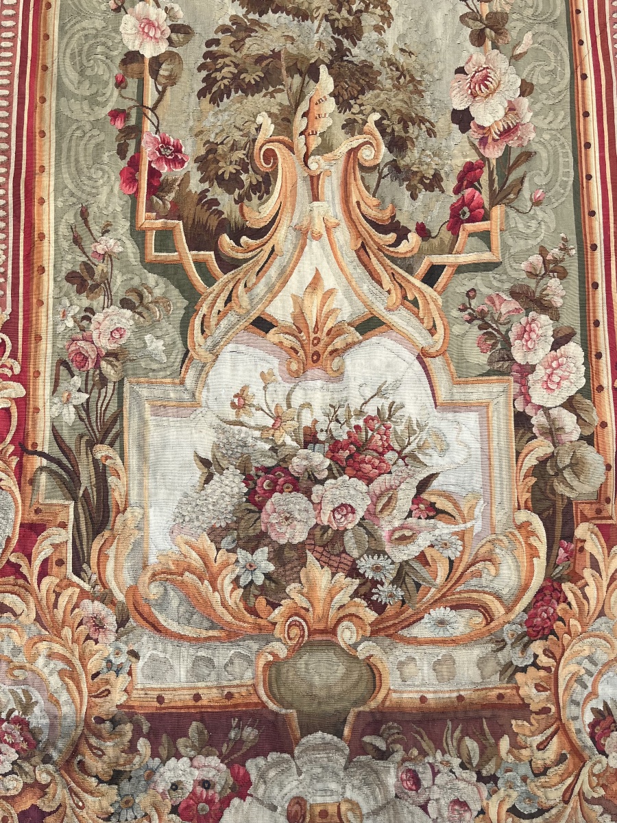 Pair Of Aubusson Portières-photo-2
