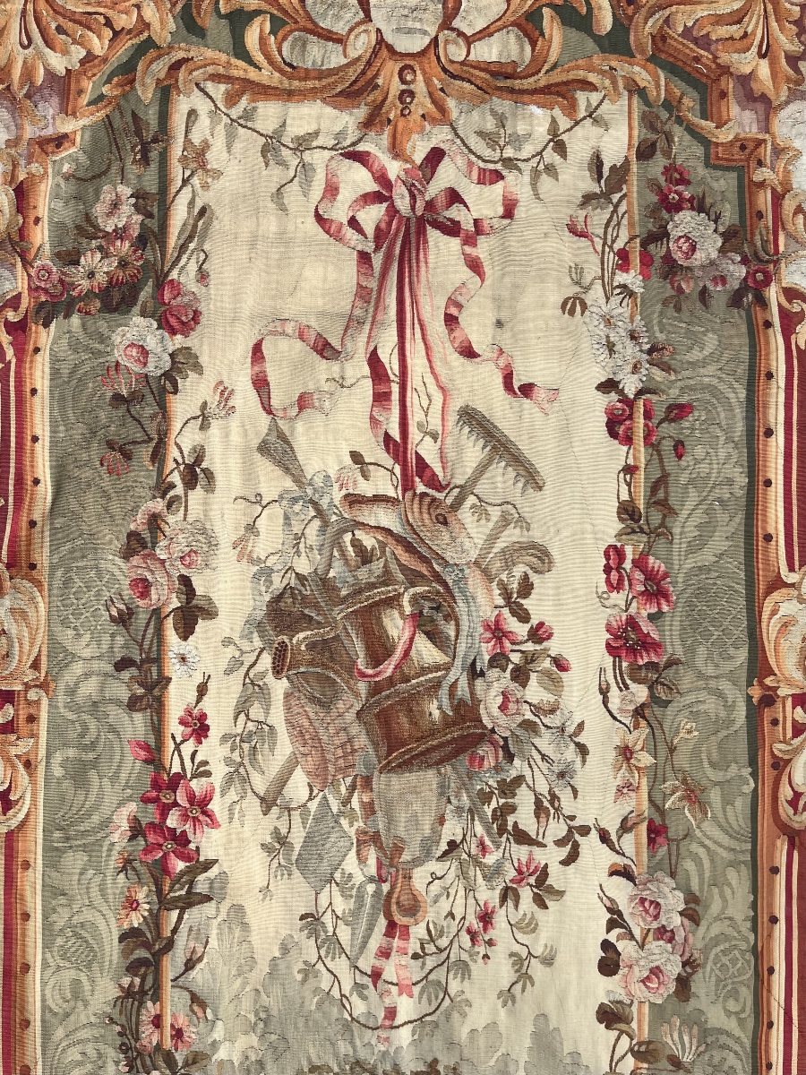 Pair Of Aubusson Portières-photo-4