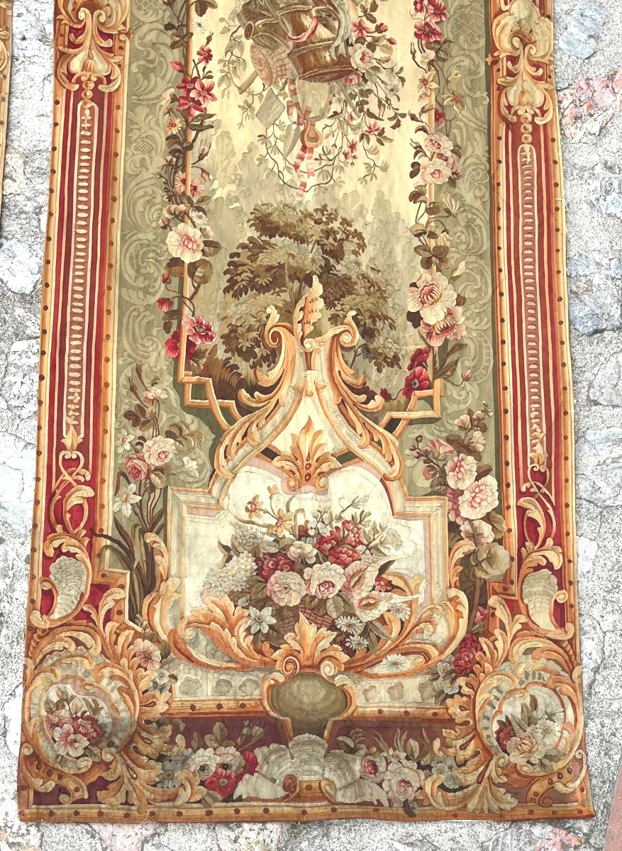 Pair Of Aubusson Portières-photo-3