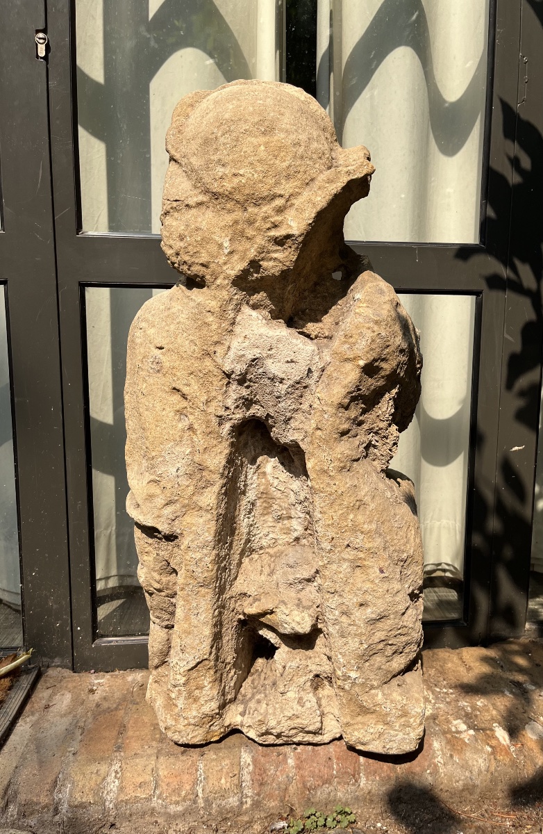 Sculpture pierre haute époque -photo-1