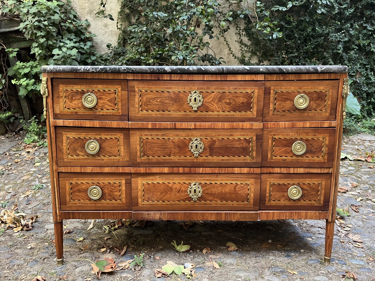 Louis XVI Chest Of Drawers -photo-2